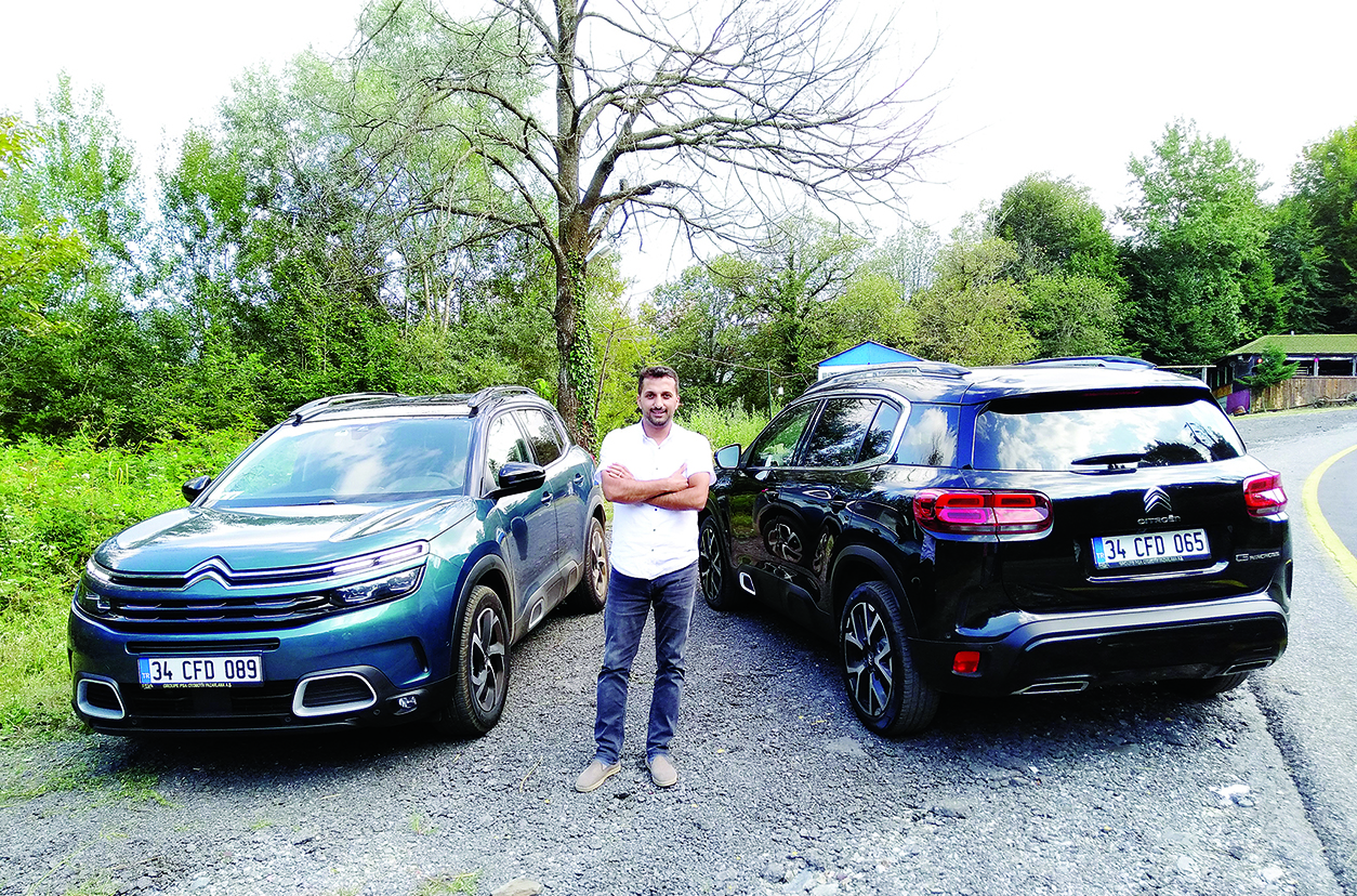 Citroen C5 Aircross SUV ile yollarda