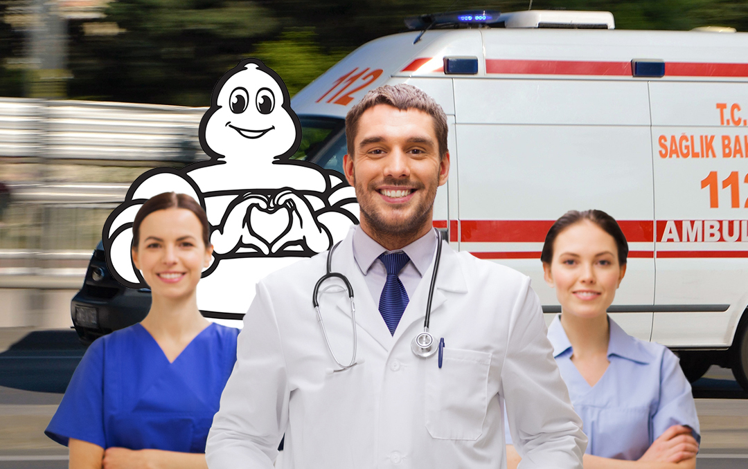 Ambulans lastikleri Michelin’den