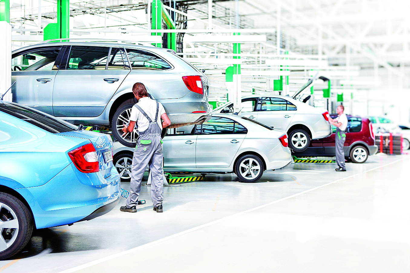 3 yaş ve üzeri Skoda’lar servise bekleniyor