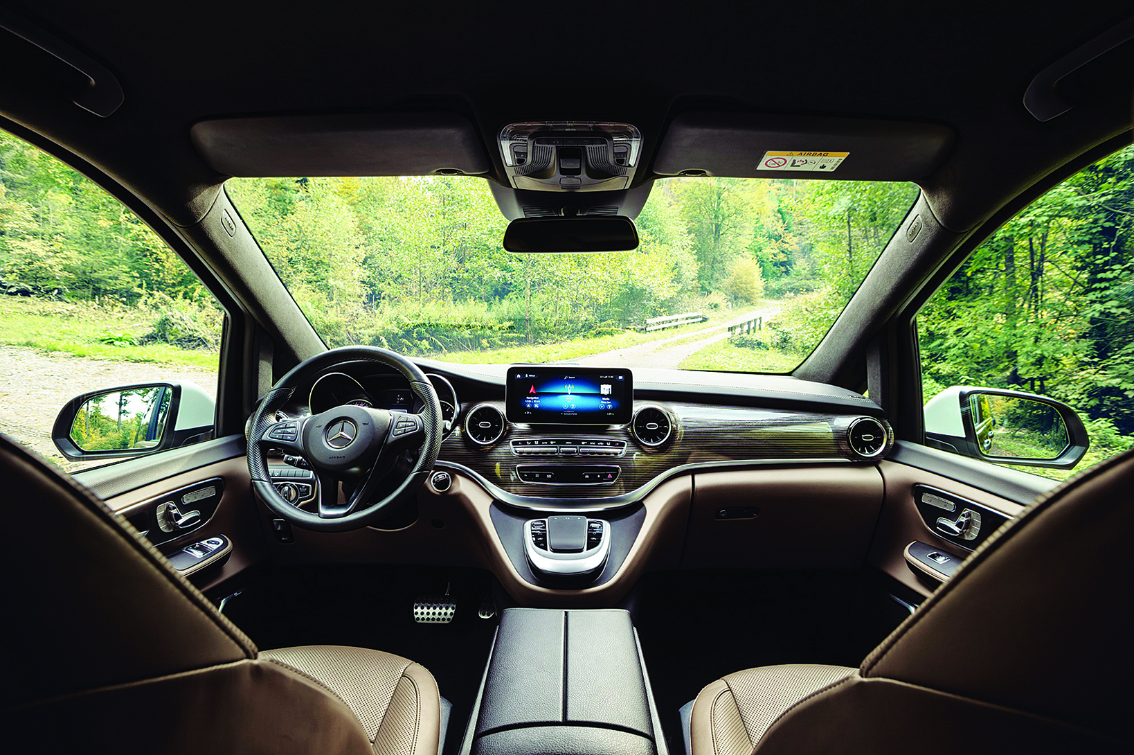 Konforlu ve güvenli Mercedes V