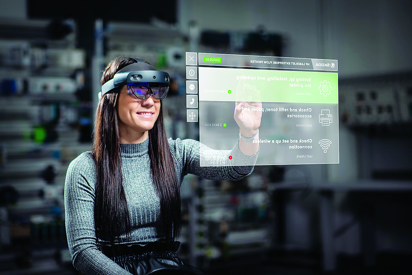 Artırılmış gerçeklik ile üretim