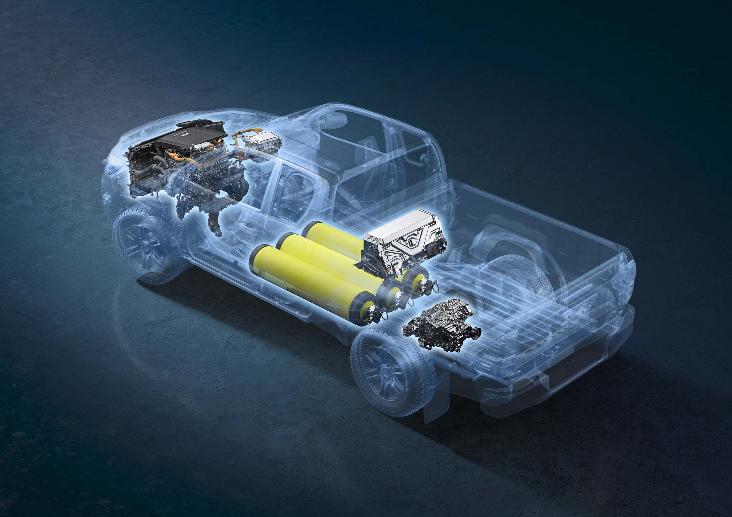 Hidrojen yakıtlı Hilux gelişiyor