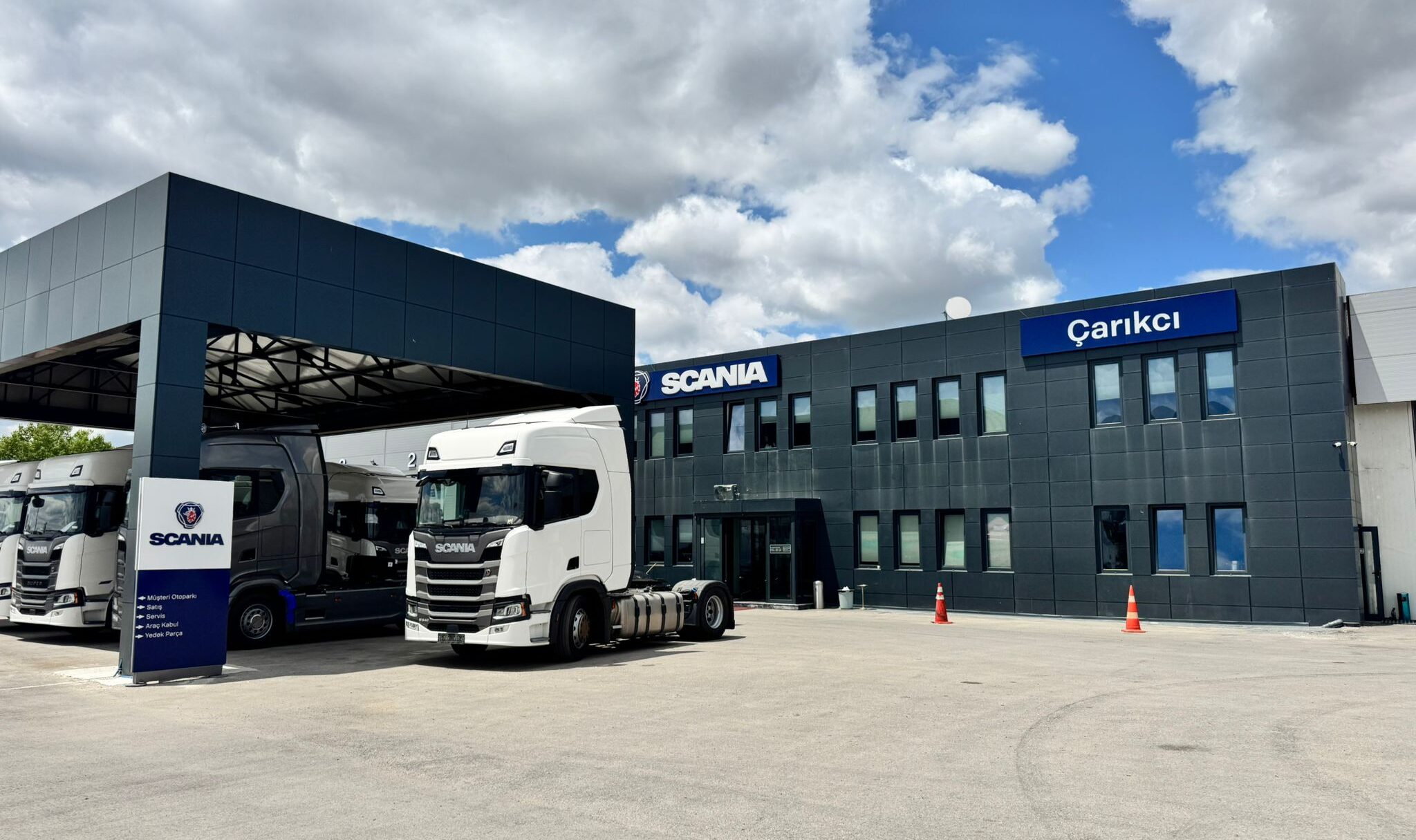 Scania yeni hizmet noktalarıyla güçleniyor