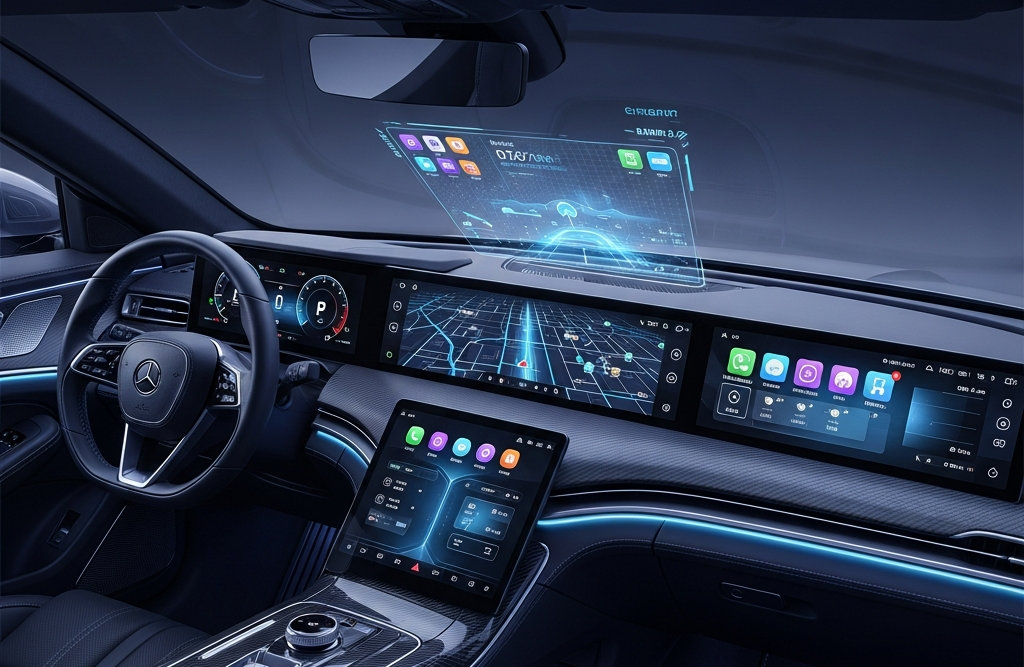 Otomobillerde ekran savaşı!