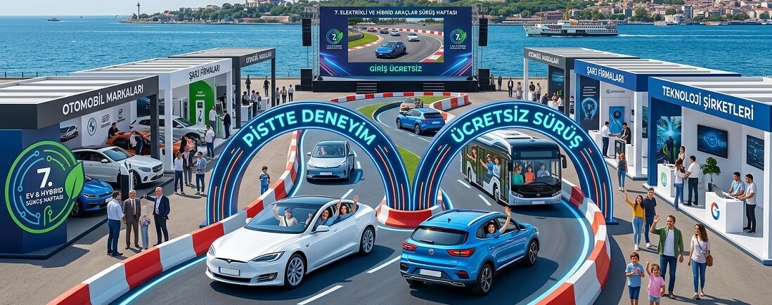 Elektrikli otomobiller Yenikapı’da vitrine çıkıyor