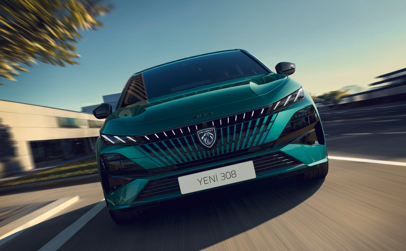 Yeni Peugeot 308 yollarda